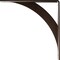 Ekena Millwork Legacy Steel Bracket, Hammered Dark Bronze 2"W x 14"D x 14"H BKTM02X14X14LEHDB - alternate 8
